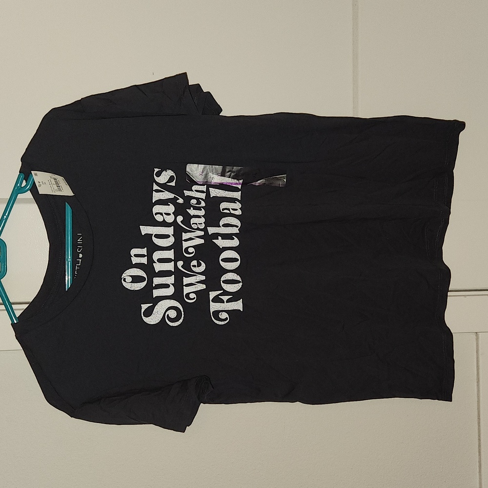 Fifth Sun JRS Sundays We Watch Football Short Sleeve T-Shirt